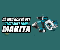 Byggsommar? Tävla om produkter från Makita värda 10 000 kr